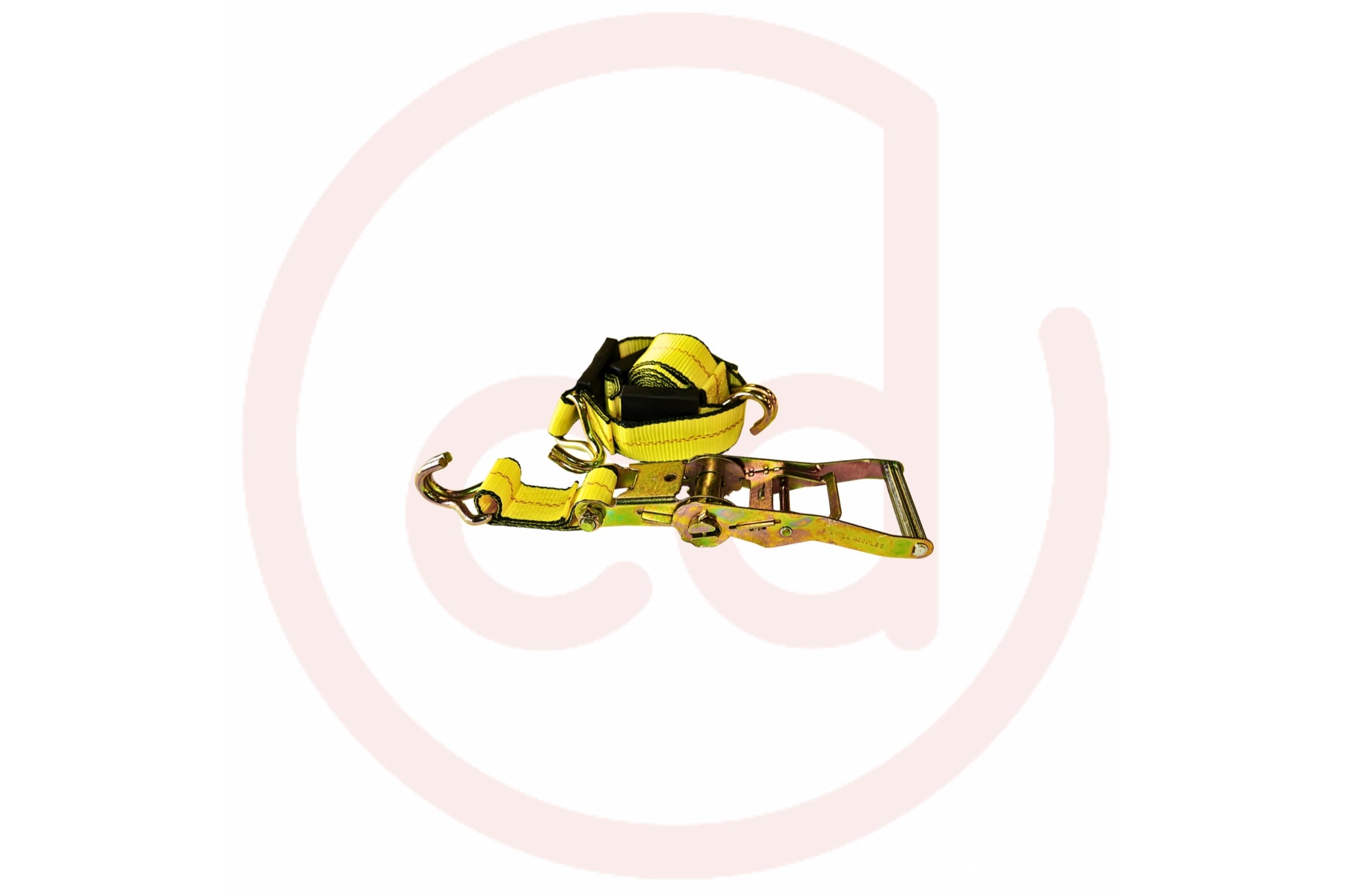 10' Ratchet Strap with 2 finger hooks