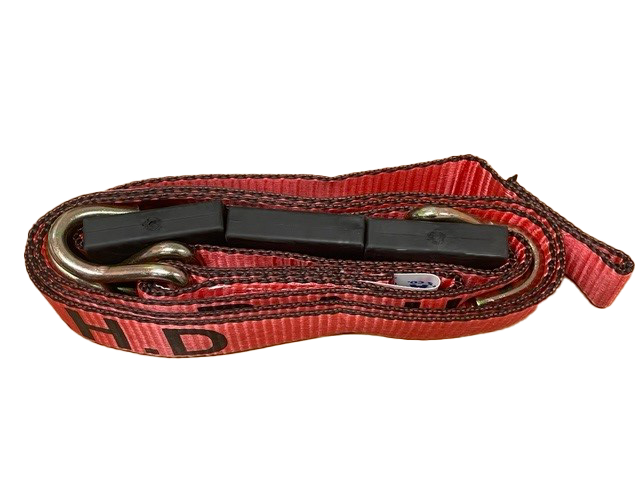 10' Red Strap 2 finger hooks