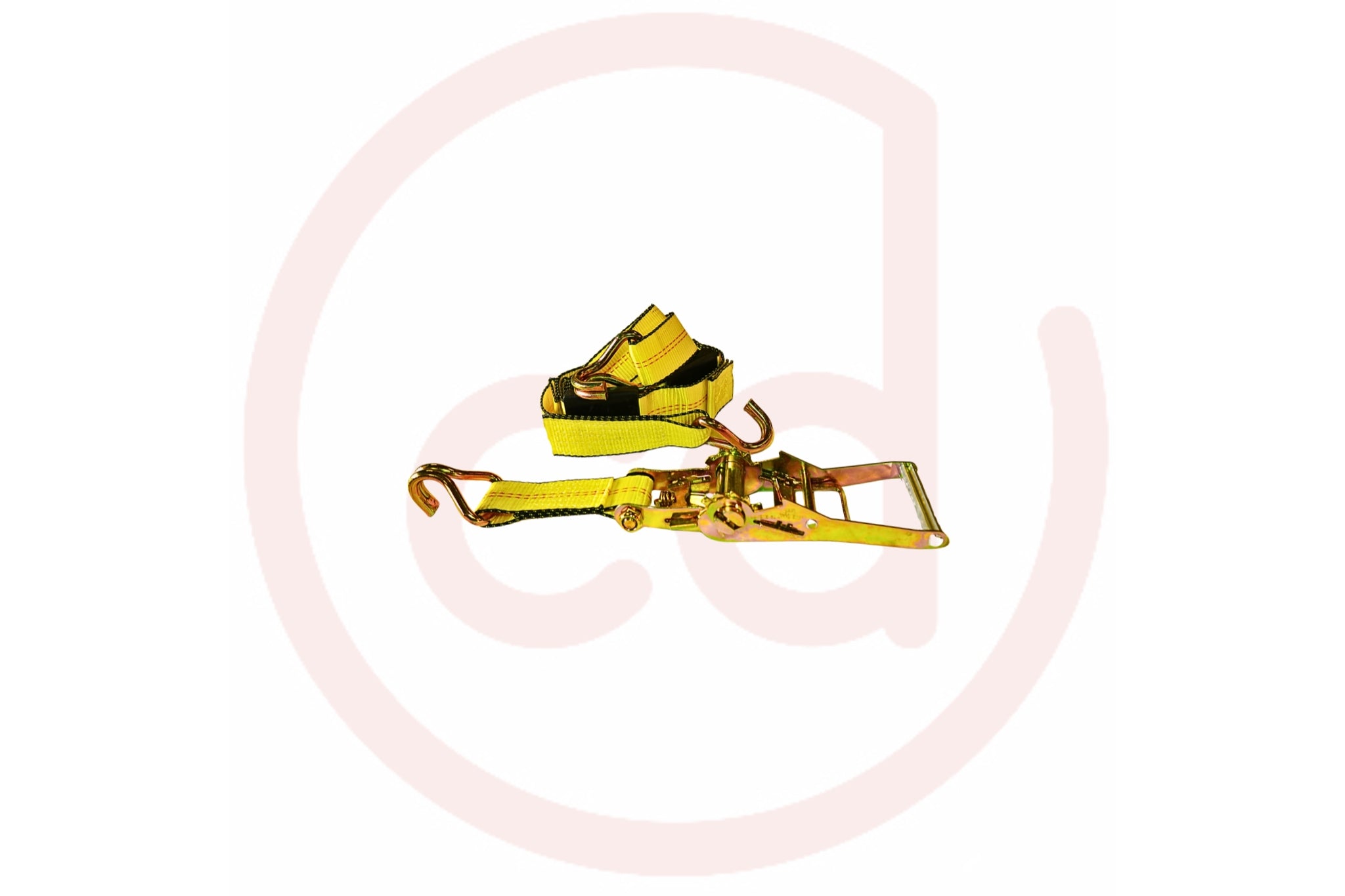 10' Ratchet Strap with 2 Finger Hooks