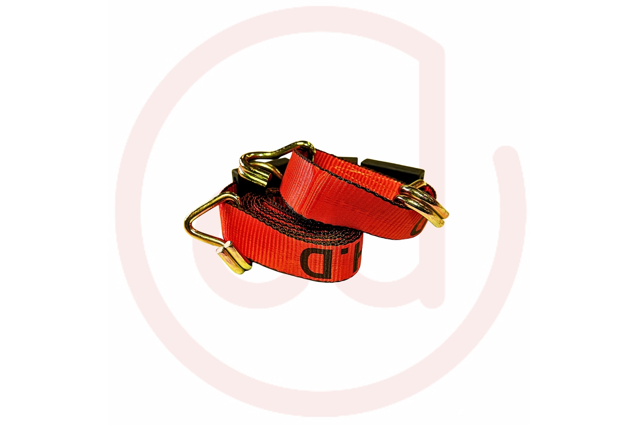 10' Red Strap 2 finger hooks