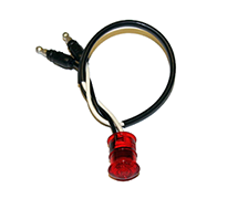 3/4 mini LED Red bullet