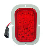 Truck Lite Flange Mount Amp LED with pigtail