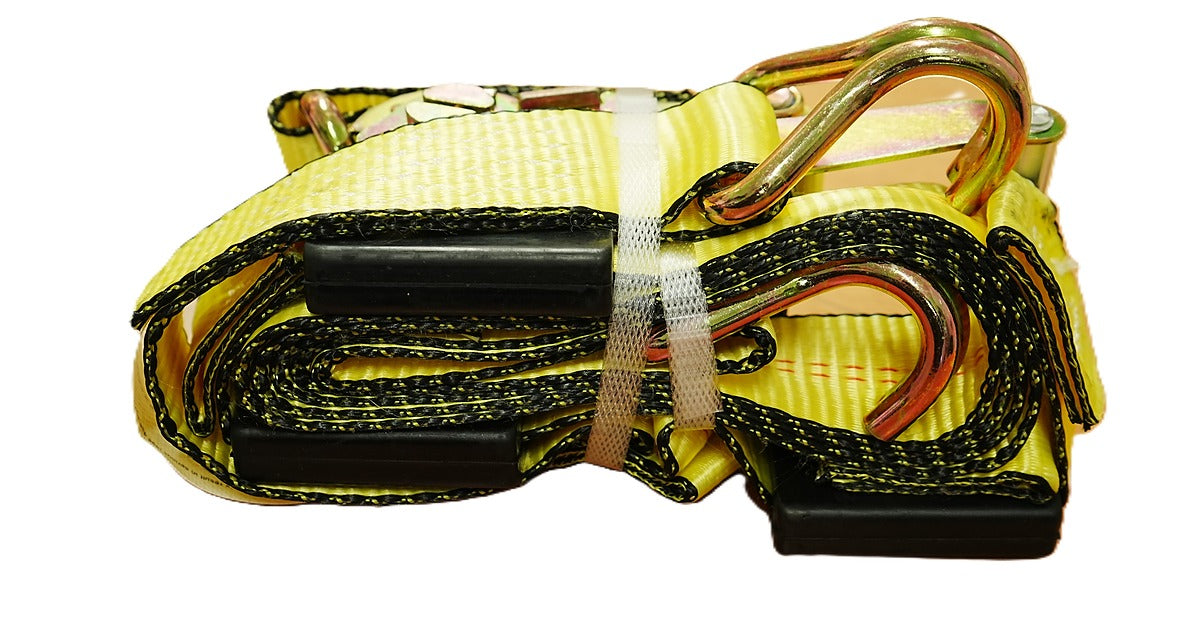 10' Ratchet Strap with 2 Finger Hooks