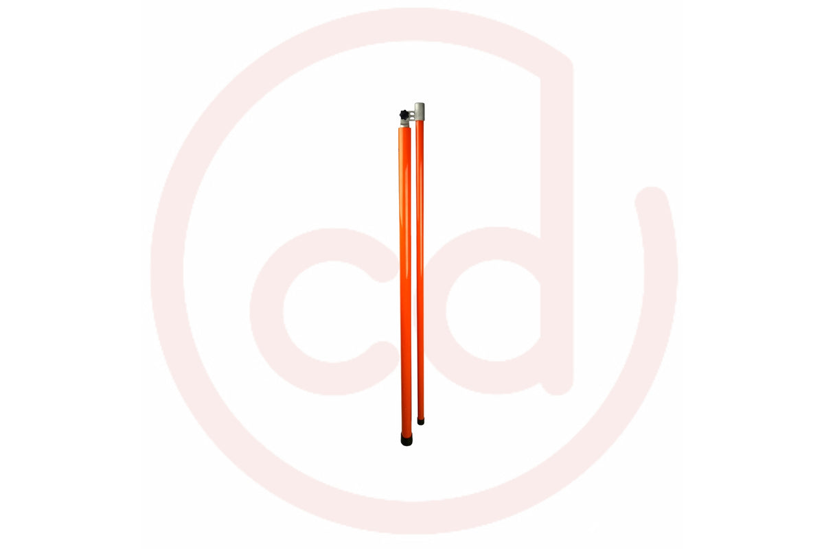 15-Foot Orange Commercial Truck Load Height Measuring Stick