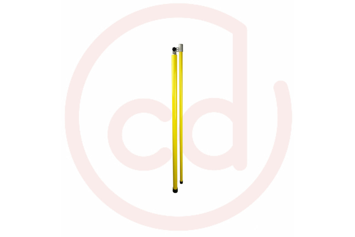15-Foot Yellow Commercial Truck Load Height Measuring Stick